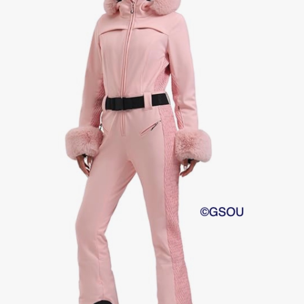 GSOU SNOW Ski Suit Women's One Piece Snowsuit w/ Tags Medium